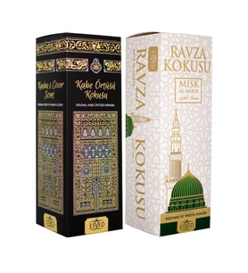 Kabe Örtüsü Ve Medine Ravza Kokusu Sprey 400 Ml. (Siyah)