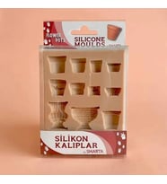 Smarta Silikon Kalıp Çiçek Saksıları - Flower Pots SK1013002 
