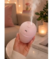 P08 HUMIDIFIER PEMBE TAŞINABİLİR ARAÇ ODA HAVA NEMLENDİRİCİ