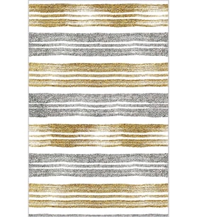 Eliana Home Baskılı, Yıkanabilir Kaymaz Taban Salon Halısı LNA1850-SD127 100x150 cm (Bej)