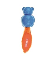M-Pets Sesli Teddy Kauçuk Köpek Oyuncağı 30cm (Mavi)