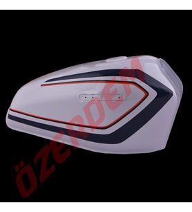 125 CG MODEL BENZİN DEPOSU BEYAZ ŞAMANDIRALI TİP