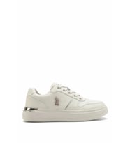 U.S. Polo Assn. Alka Günlük Kadın Sneaker Spor Ayakkabı (Bej)