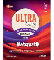 8.Sınıf Ultra Serisi Matematik Denemeleri 44 föy