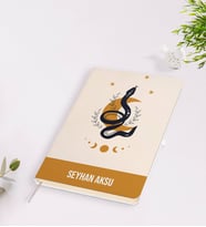 Kişiye Özel İsimli Beyaz Defter-6