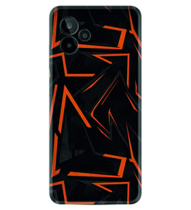 General Mobile GM 24 Pro Kılıf Silikon Desen Özel Seri Zigzaglar 1651