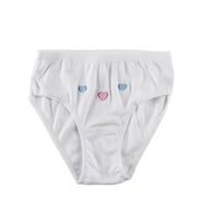 TUTKU Kız Çocuk Külot Slip  12 Adet %100 Pamuklu (Beyaz)