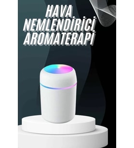 Hava Nemlendirici Buhar Makinesi Led Işıklı Usb Dekoratif Nemlendirici