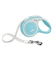 Flexi New Comfort Otomatik Açık Mavi Şerit Köpek Gezdirme Tasması Small 5 Metre