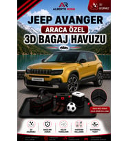 Jeep Avanger Ust Bagaj Havazu 2023 - 2026 Araca Özel 3D Bagaj Havuzu