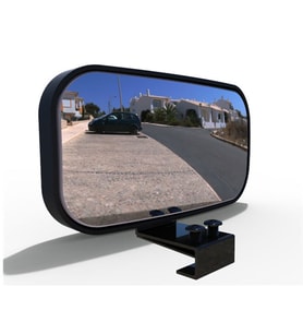 Sürücü Kursu Eğitmen Aynası Geniş Kör Nokta Aynası Büyük Sağ 17x8cm