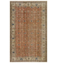 Yün&Pamuk El Yapımı Eskitme Halı 167x270 cm 10126