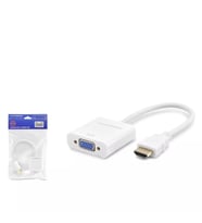 Hadron HDX2020B HDMI Erkek to VGA Dişi 1080p Full HD Görüntü Dönüştürücü