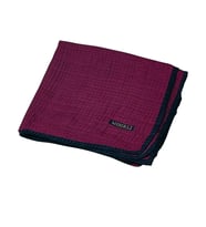 Mısırlı Eşarpları Biyeli Müslin Düz Renk Eşarp 100x100cm (Mürdüm)