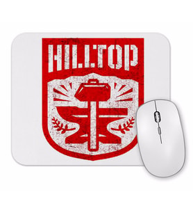 The Walking Dead Hilltop Community  Rick Mouse Pad