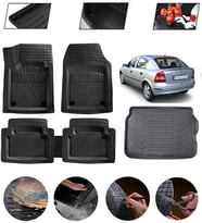 Opel Astra G 1998-2004 Hatchback Uyumlu Paspas Araca Özel Bagaj Havuzu MBS Siyah