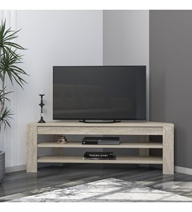 TV Sehpası Köşe Traverten 120 cm