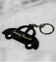 Kişiye Özel İsimli Pleksi Anahtarlık - Çift Taraflı (8X5 CM) İsme Özel Anahtarlık