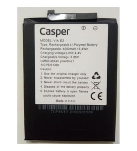 Casper Via E2 Pil Batarya
