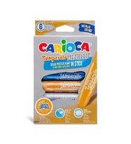 CARIOCA 42674 TEMPERELLO STICK METALİK RENKLER POSTER BOYAMA KALEMİ  6'LI