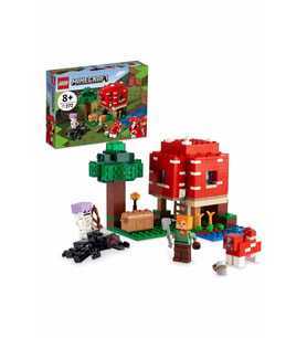 Lego Minecraft Mantar Evi Oyuncakları Oyun Seti 21179 (Karışık)