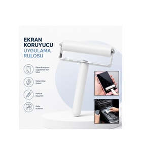 Seam Roller Silikon Uygulama Rulosu Telefon Tablet Ekran Koruyucu Cam Film Yapıştırma Aparatı Duvar Kağıdı ve Yapışkanlı Film İçin