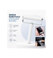 Seam Roller Silikon Uygulama Rulosu Telefon Tablet Ekran Koruyucu Cam Film Yapıştırma Aparatı Duvar Kağıdı ve Yapışkanlı Film İçin