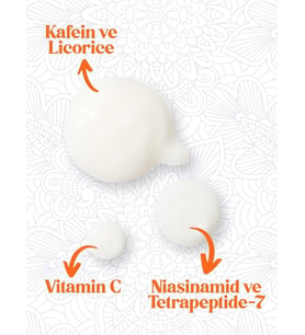 Kafein İçeren Aydınlatıcı Nemlendirici Göz Çevresi Kremi 15 Ml/Brightening&Hydrating Eye Cream (2 P