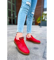 CH157 - CKT Retro Erkek Ayakkabı KIRMIZI