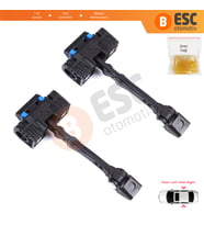 VW Jetta MK6 A6 5C6 1B 162 163 AV3 AV2 2010-2018 5C6839249 İçin 2 EA Arka Sağ ve Sol Kapı Gergi Yayı