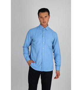 LORENZO MAZZOLİ GAB R 563 K.MAVİ ERKEK GÖMLEK (Koyu Mavi)
