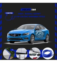 Volvo S60 Oto Araç Kapı Koruma Fitili 5metre Parlak Mavi Renk