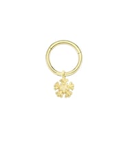 Altın Kartaneli Halka Piercing
