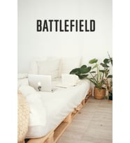 Battlefield Tablo Mdf Lazer Kesim