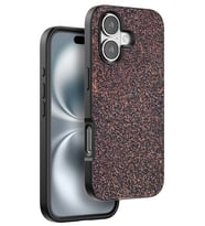 Onegif Apple iPhone 16 Plus Bright Simli Kapak - Derin Mor