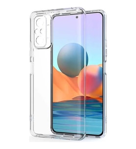 Xiaomi Redmi Note 10 Pro Max 2.0 MM Korumalı Şeffaf Silikon Kılıf