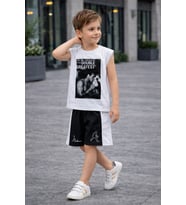 Erkek Çocuk Spor Şort Takım - 2/10 Yaş - 31713