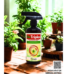 BioTriplex 500 ml - Doğal, Kalıntısız Yaprak Temizleyici Thrips,kırmızı Örümcek,akarlar (Koyu Kırmızı)