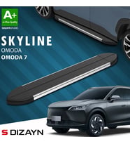 S-Dizayn Omoda Omoda7 Skyline Krom Yan Basamak 183 Cm 2025 Üzeri A+ Kalite
