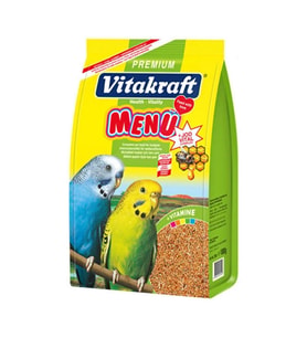 Menü Ballı Muhabbet Kuşu Yemi 1 Kg