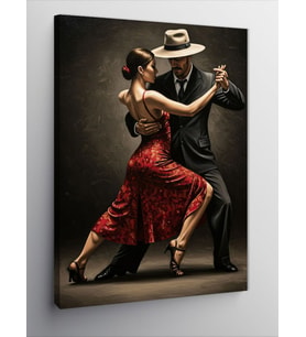 Kanvas Tablo Tango Tutkusuyla Dans