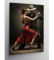 Kanvas Tablo Tango Tutkusuyla Dans