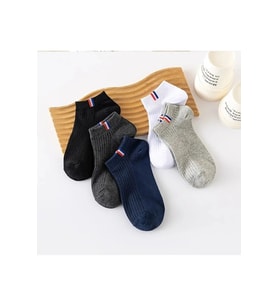 • Erkek/ Ribana Bilek Çorap – 5’li Paket (Siyah/Lacivert/Antrasit/Beyaz/Gri)