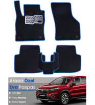 SUZUKİ S-CROSS (2021-2025) Uyumlu EVA Paspas Tam Set–Oto Paspas,Araca Özel,Kolay Montaj