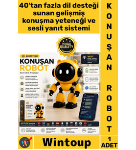 #Robot Akıllı Eğitici DeepSeek WiFi Uygulamalı Konuşma Özellikli Teknoloji Oyuncak Yapay Zeka Robotu
