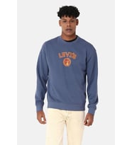 Levi's Erkek Bisiklet Yaka Mavi Sweatshirt - 38712-0287