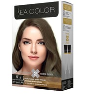 Sea Color Saç Boyası 8.11Yoğun Açık Küllü Kumral