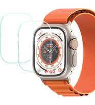 Apple Watch Ultra 49MM Ekran Koruyucu Flexible Esnek Cam 2 Adet (Renksiz)