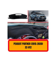 Peugeot Partner 2015 - 2020 Ön Örtüsü Göğüs Panel Torpido Koruma Koruyucu Kılıfı Halısı Yedek Parça