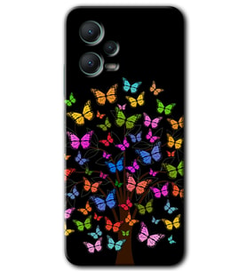 Redmi Note 12 5G Kılıf HD Desen Baskılı Kılıf - Cacti Prairies